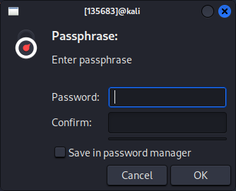 Passphrase Prompt