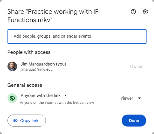 Google Drive DAC Example