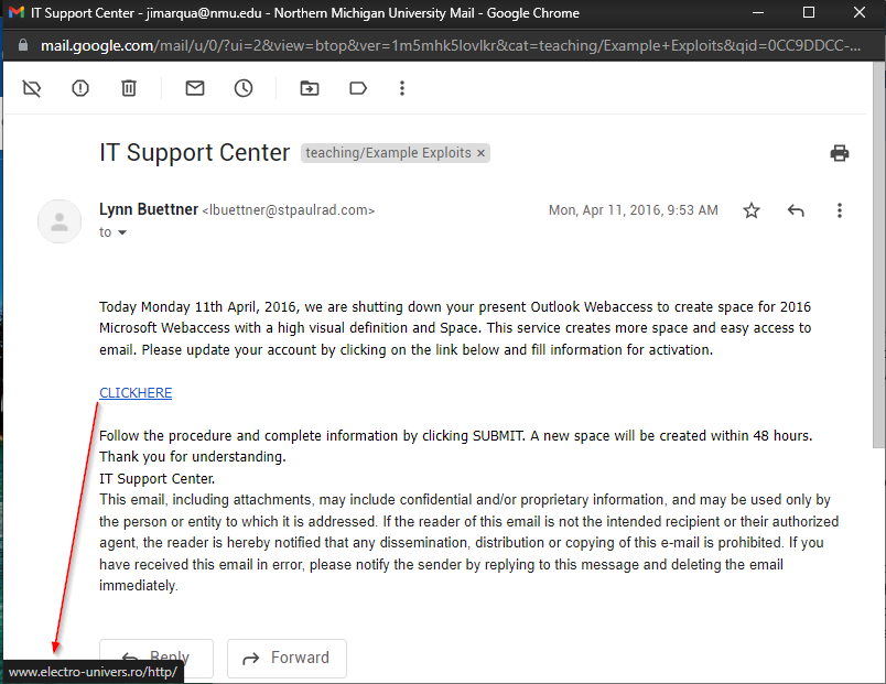 Is it a phishing email?