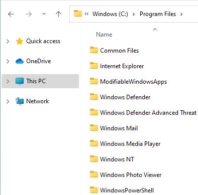 Windows Folders - Dr. Jim Marquardson