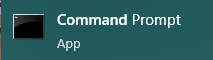Launch the Command Prompt