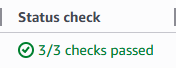 Checks Passed